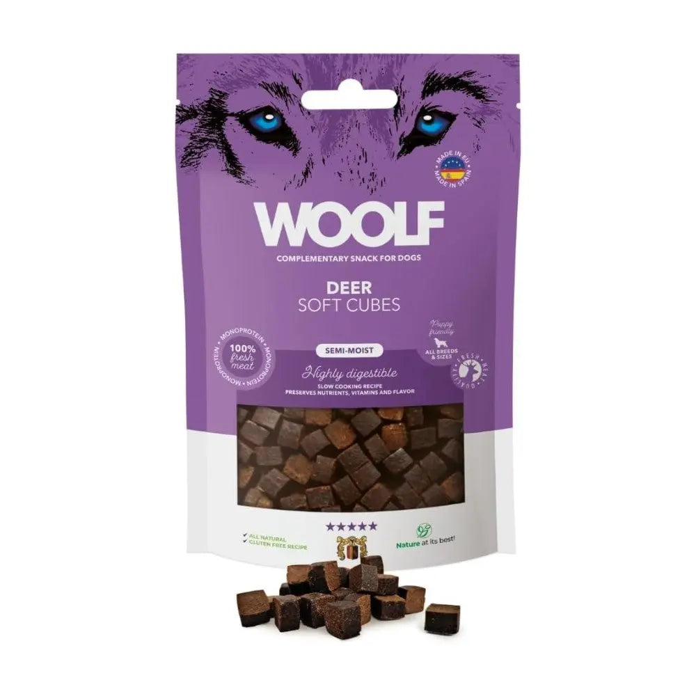 Woolf Snack Natural Semihúmedo para Perros 100 g al mejor precio -todoastorenimal.com