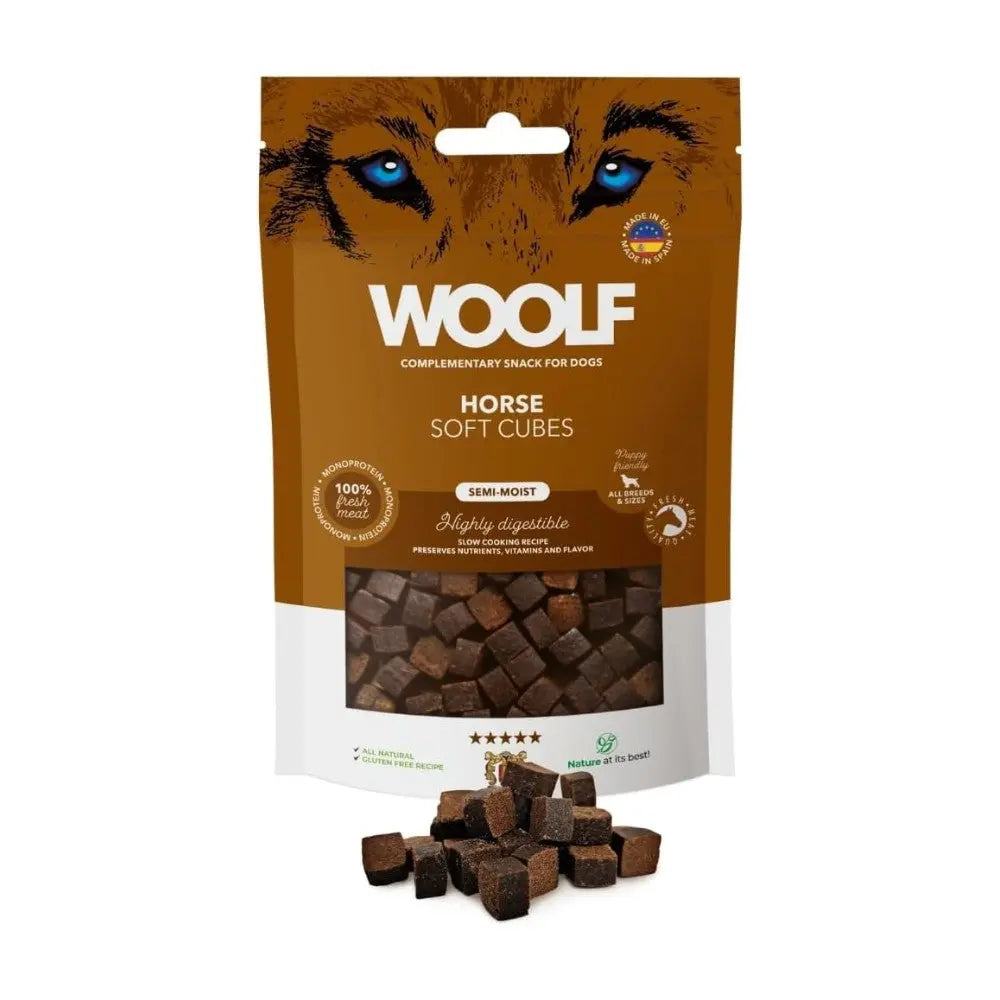 Woolf Snack Natural Semihúmedo para Perros 100 g al mejor precio -todoastorenimal.com