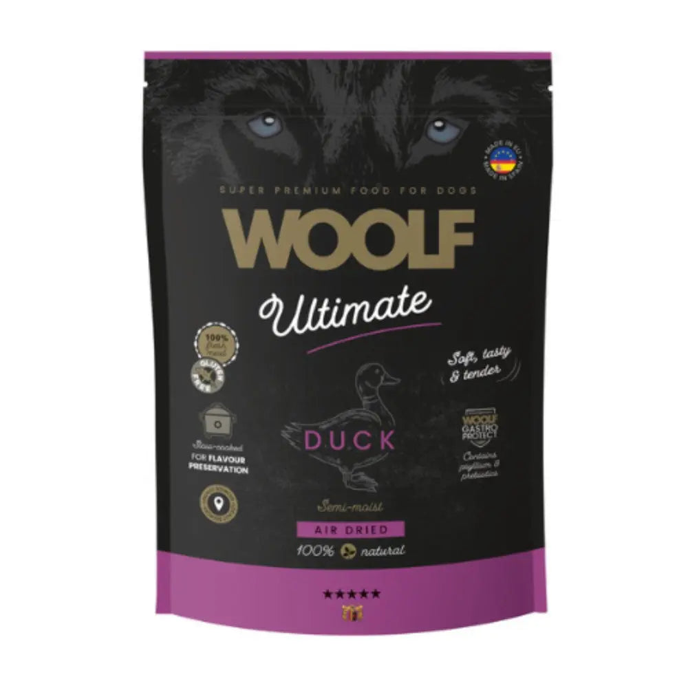 Woolf Ultimate Pato Alimento Semihúmedo para Perros 1 kg al mejor precio -todoastorenimal.com