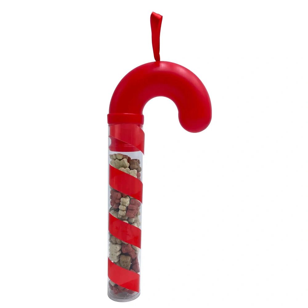 Wouapy Bastón de Caramelo con Golosinas de Navidad para Perros al mejor precio -todoastorenimal.com