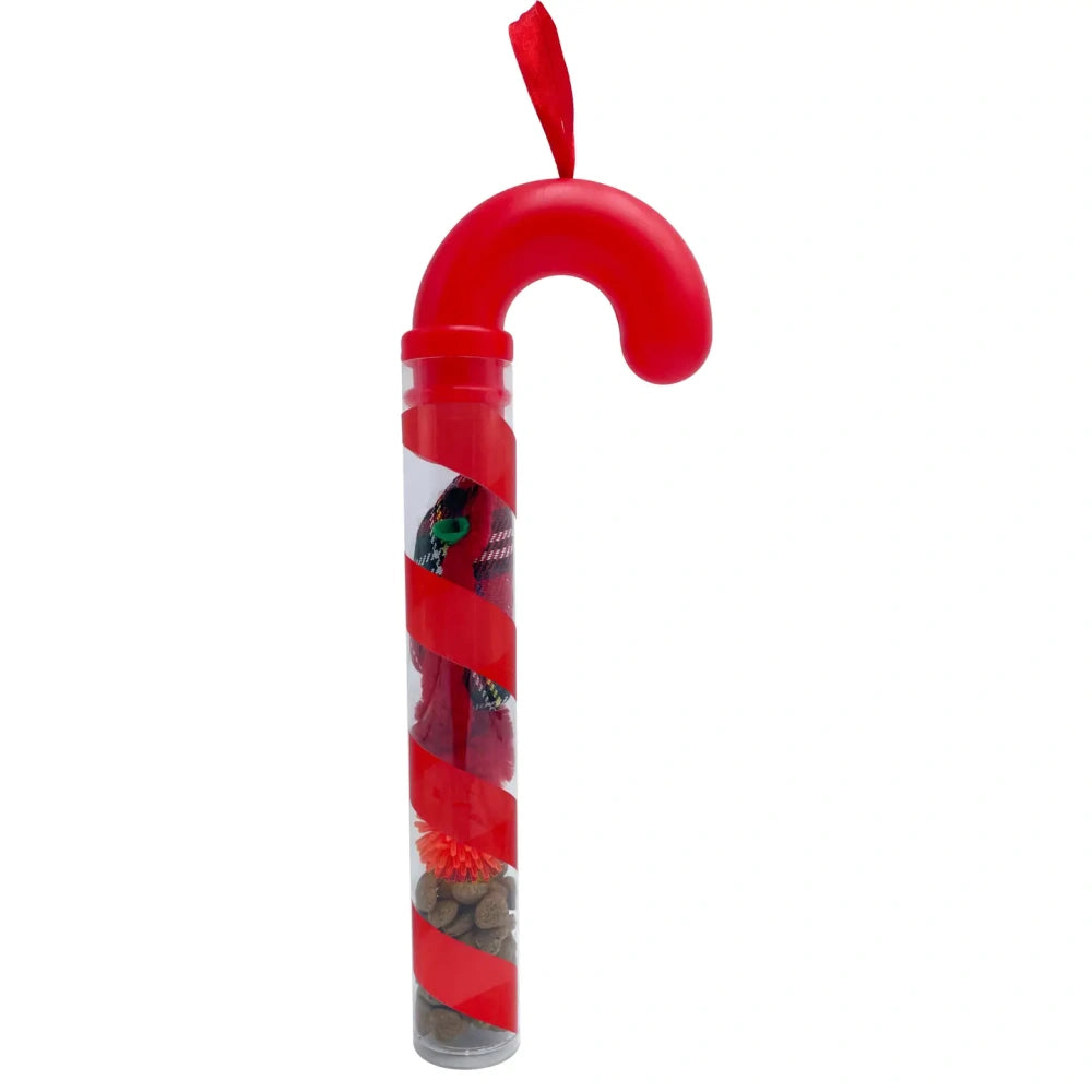 Wouapy Bastón de Caramelo con Golosinas y 2 Juguetes de Navidad para Gatos al mejor precio -todoastorenimal.com