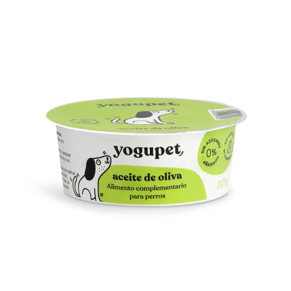 Yogupet Yogurt Clásico Pasteurizado para Perros 110 g Aceite de Oliva o Miel al mejor precio -todoastorenimal.com