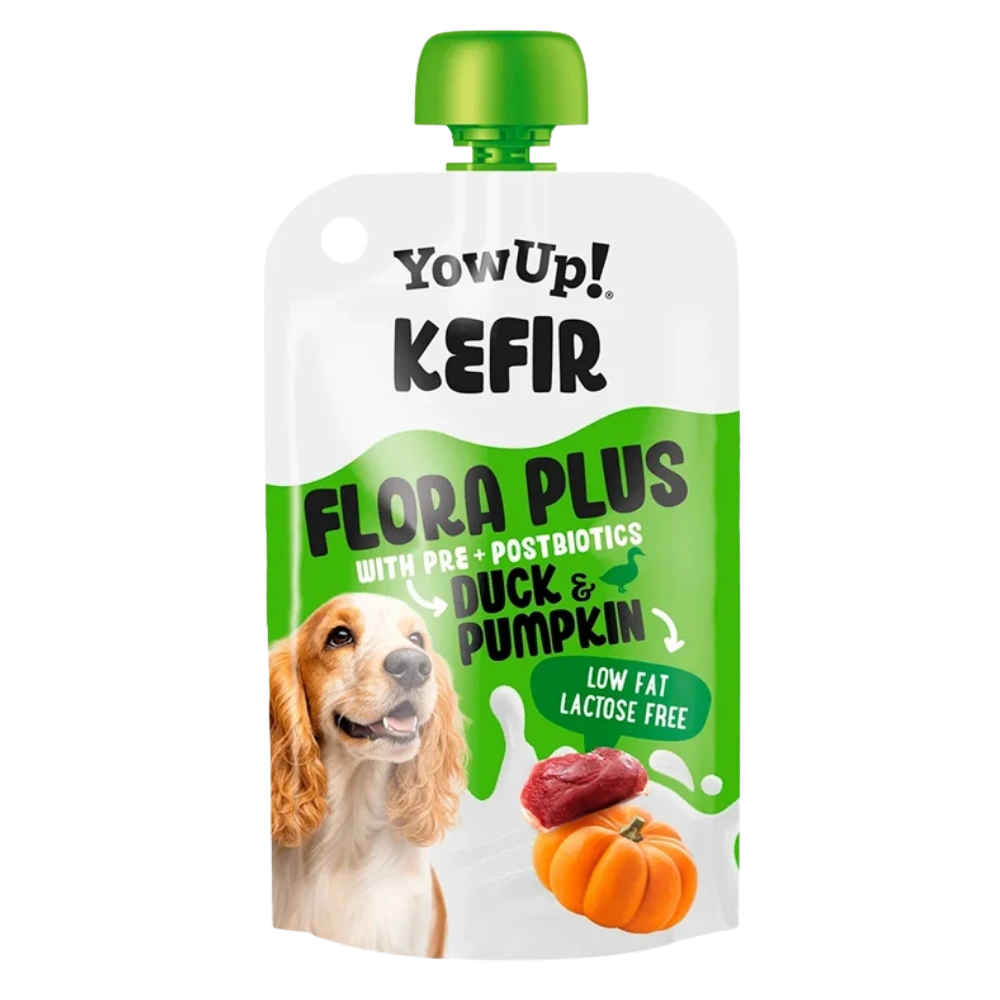 YowUp Flora Plus Kéfir con Pato y Calabaza para Perros 115 g al mejor precio -todoastorenimal.com