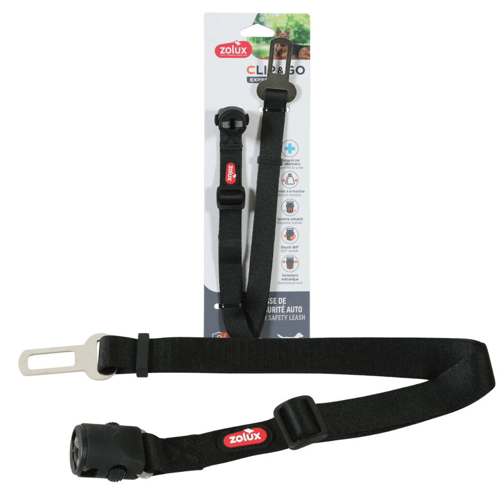Zolux Adaptador Cinturón de Seguridad para Coche Clip & Go para Perros al mejor precio -todoastorenimal.com