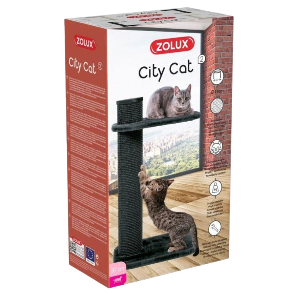 Zolux Árbol Rascador City Cat Poste para Gatos al mejor precio -todoastorenimal.com