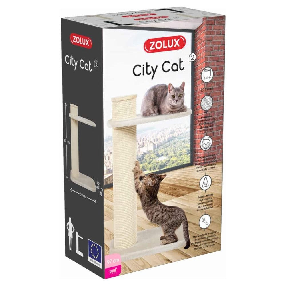 Zolux Árbol Rascador City Cat Poste para Gatos al mejor precio -todoastorenimal.com