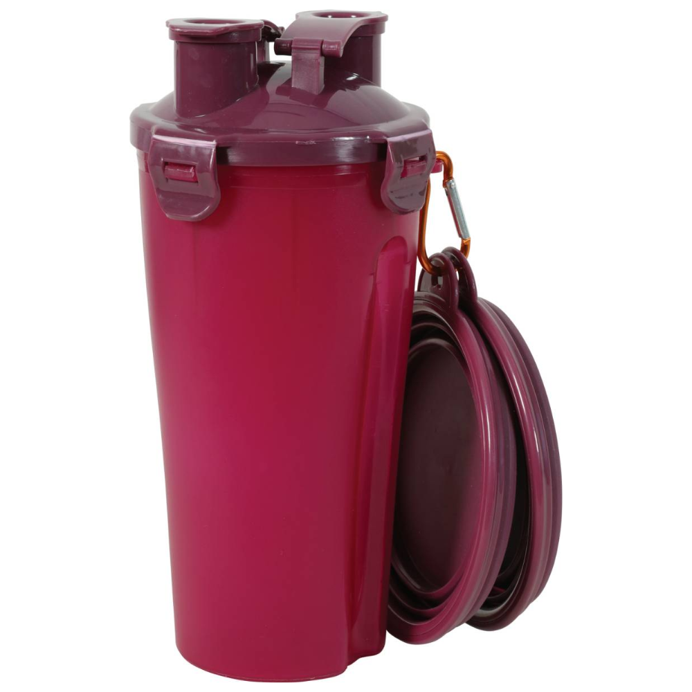 Zolux Botella Bivouak 2 en 1 Agua y Comida para Perros y Gatos al mejor precio -todoastorenimal.com