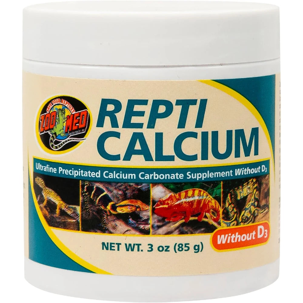 Zoo Med Repti Calcium sin D3 para Reptiles 85g al mejor precio -todoastorenimal.com