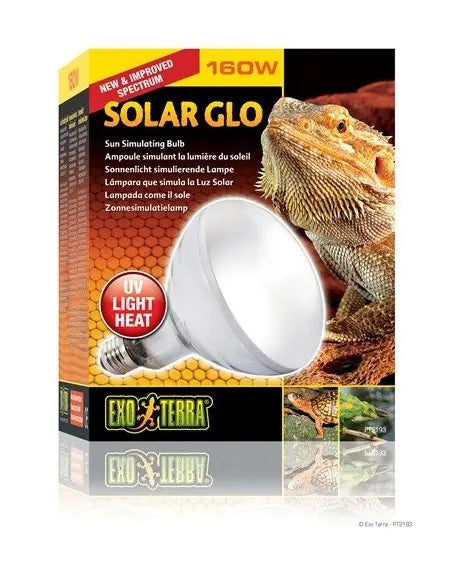 EXO TERRA SOLAR GLO VAPOR DE MERCURIO 160 W - todoastorenimal.com