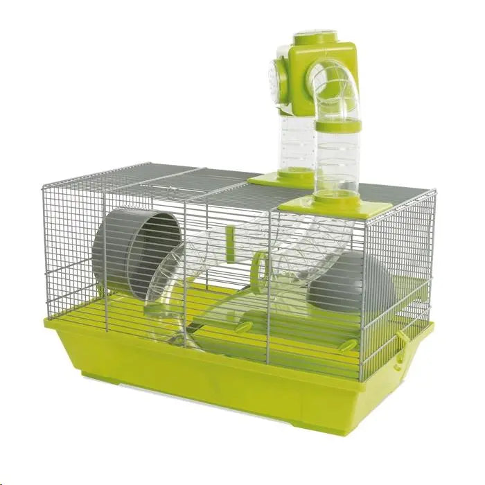 JAULA HAMSTER RUSO 167 GRIS (50x28x32cm)